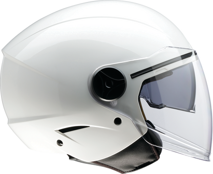 Z1R Scuzzi Helmet - Solid - White - Large 0104-3602