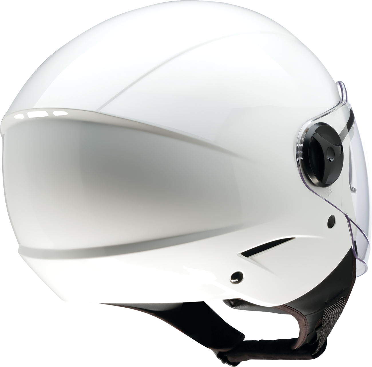 Z1R Scuzzi Helmet - Solid - White - Large 0104-3602