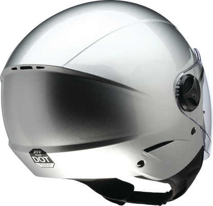 Z1R Scuzzi Helmet - Solid - Silver - Small 0104-3612