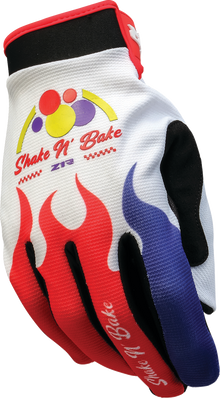 Z1R Z1R Shake N' Bake Moto Gloves - Red/White/Black - XS 33015421