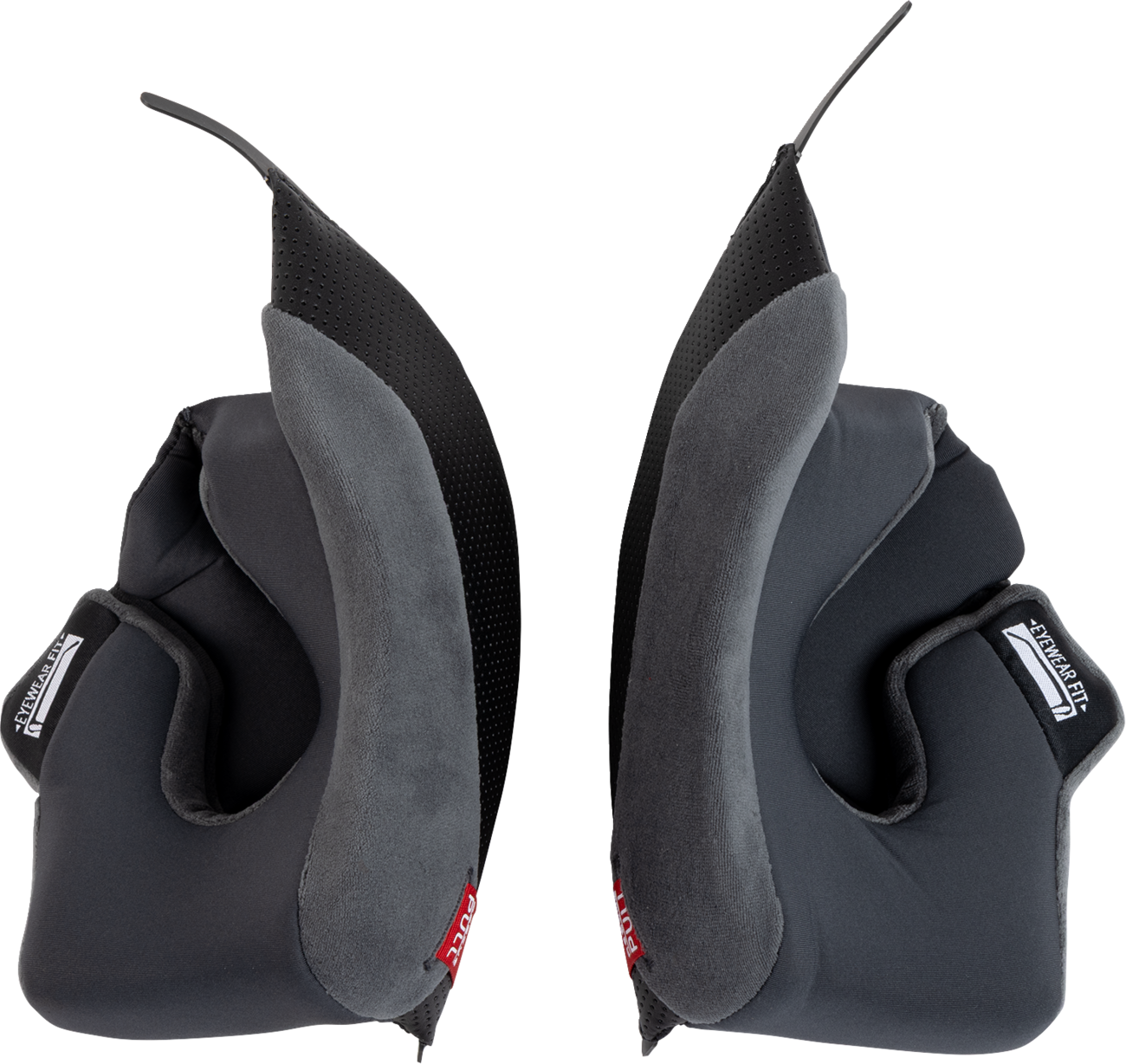 AGV K7 Cheek Pads - Gray/Black - 35 mm 2018500148-629-N