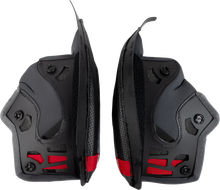 AGV K7 Cheek Pads - Gray/Black - 10 mm 2018500147-629-N