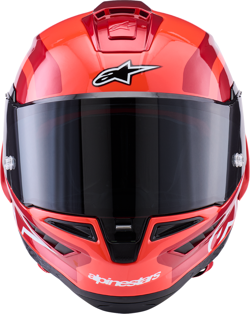 ALPINESTARS Supretech R10 Helmet - 22.06 - Arius - Gloss - Black/White/Double Red - XS 8203926-1683-XS