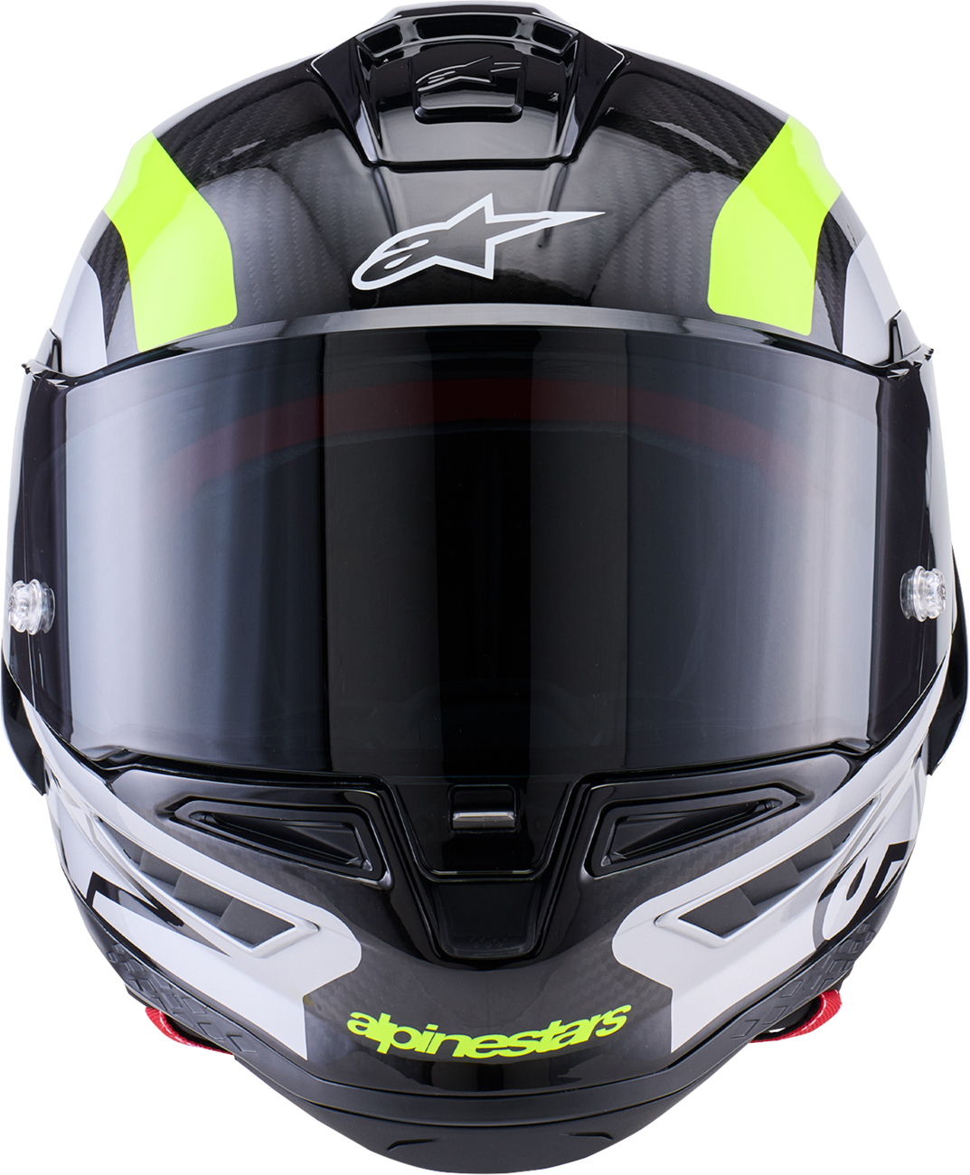 ALPINESTARS Supertech R10 Helmet - 22.06 - Arius - Gloss Black/Silver/Yellow Fluo - 2XL 8203926-1699-2XL
