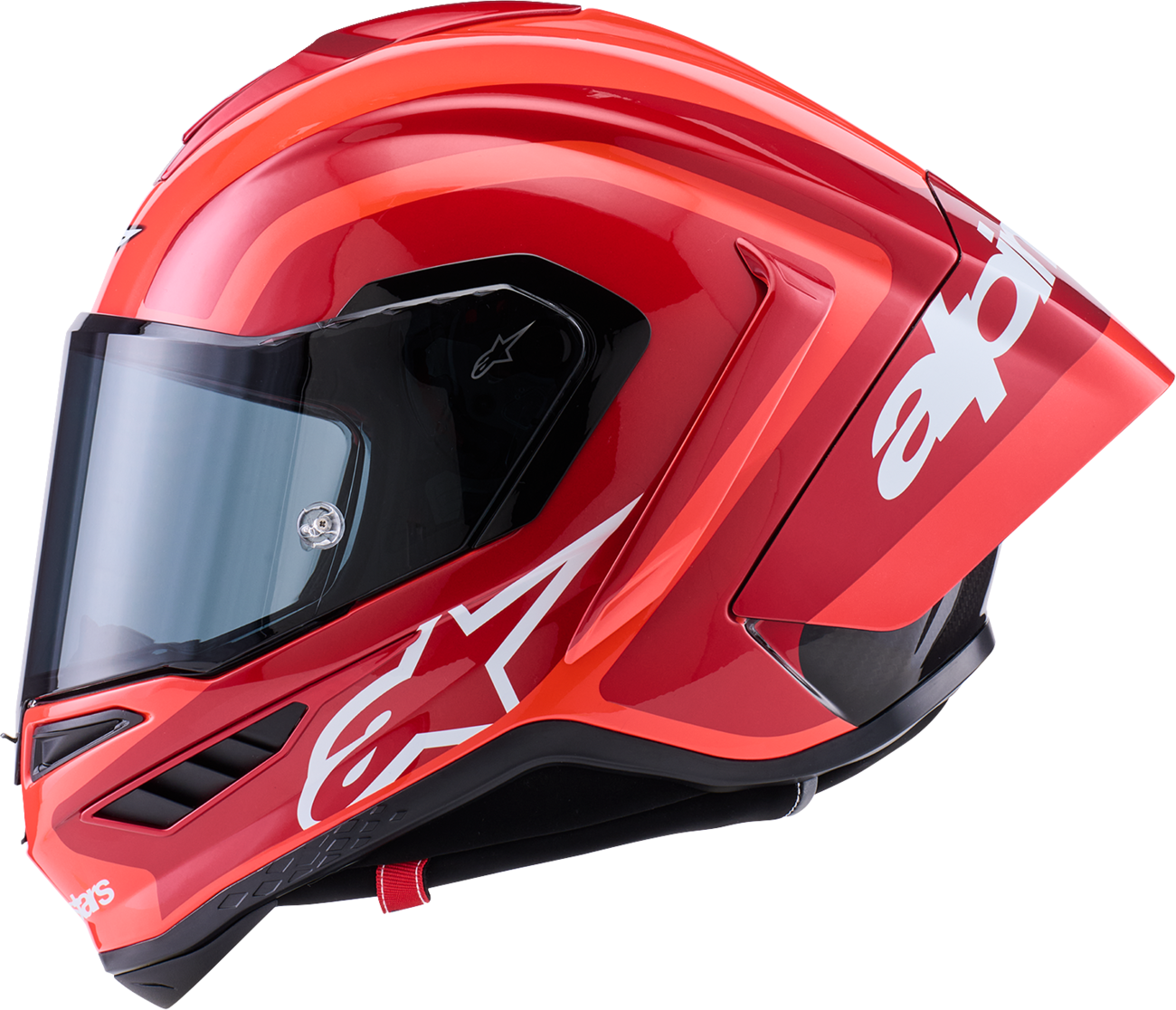 ALPINESTARS Supretech R10 Helmet - 22.06 - Arius - Gloss - Black/White/Double Red - XL 8203926-1683-XL