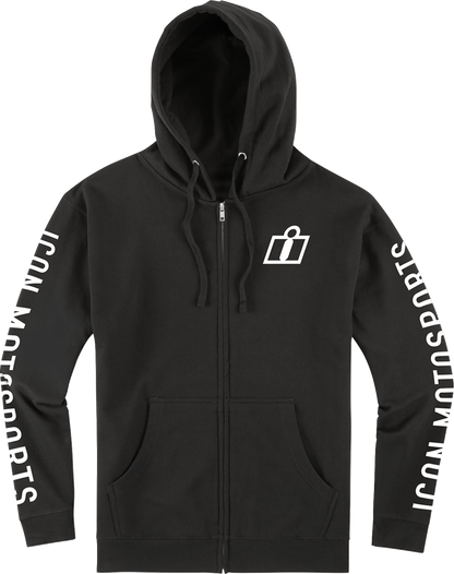 ICON Clasicon™ Zip Hoodie - Black - Large 3050-7461