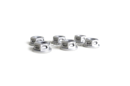 Evotech Srl Billet Aluminum Ring Gear Sprocket Nuts (set of 6) for Ducati and KTM - M8x1.25