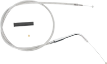 DRAG SPECIALTIES Stainless Braided Throttle Cable - 28-1/2" 5332602B