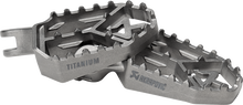 AKRAPOVIC Adventure Foot Pegs - Titanium - Ducati F-D12T1