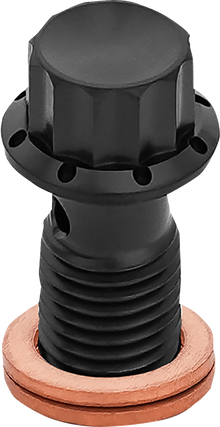 ARLEN NESS Banjo Bolt - M12x1.25 - Black 300-834
