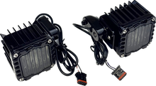 CUSTOM DYNAMICS LED Turn Signals - Amber/White - Smoke Lens - '22-'25 FXLRST/FXRST SD-LRST-FT-AW