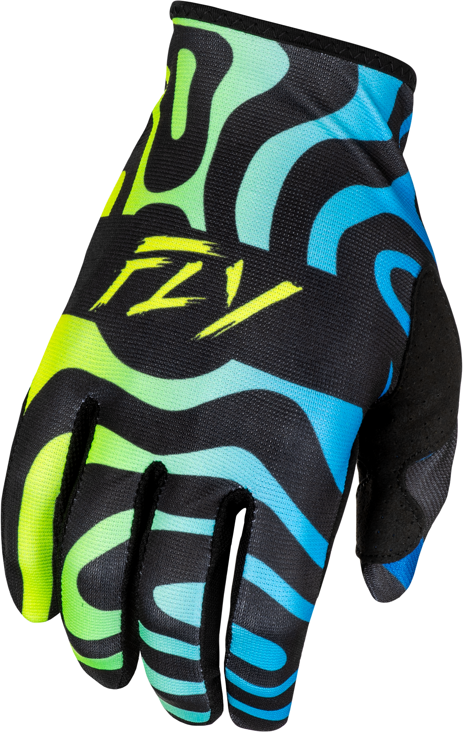 Lite Zen Gloves Black/Blue/Hi Vis Sm