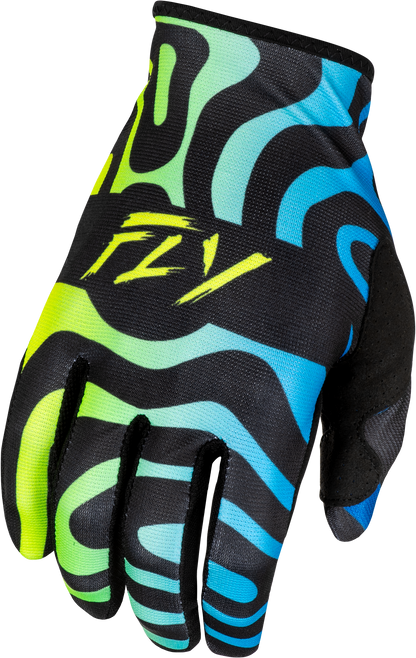 Lite Zen Gloves Black/Blue/Hi Vis Sm