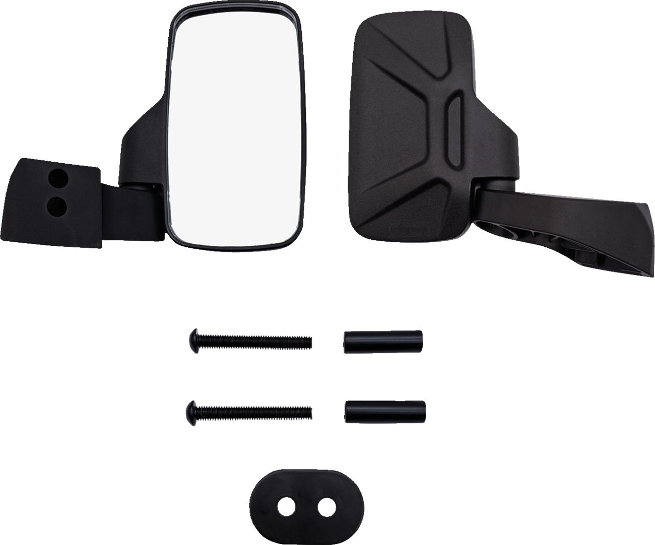 BRITE-LITES Mirrors - Side View - Black - Universal - Pair BL-MIR2