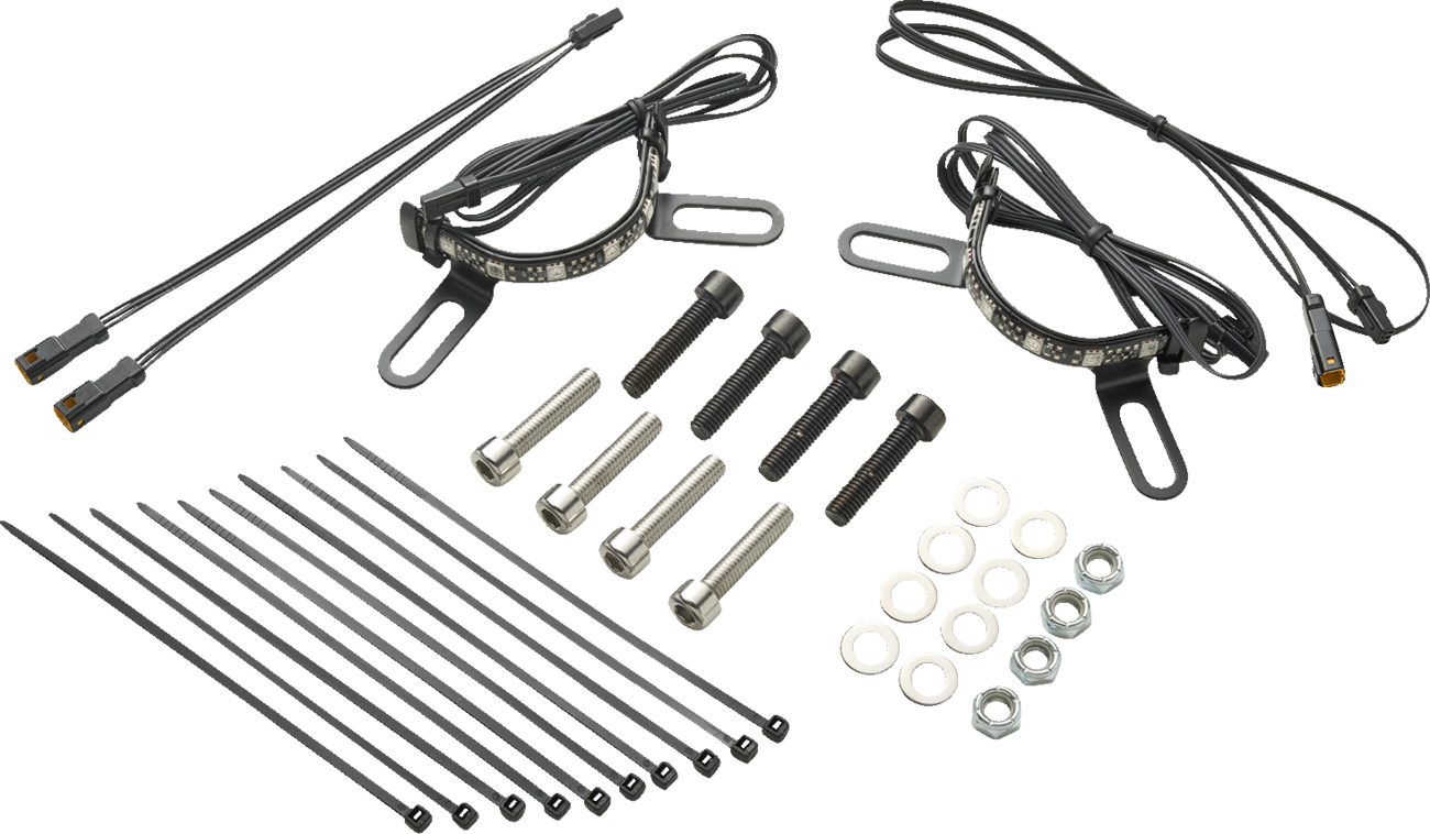 CIRO Shock & Awe EVOLVED™ Lighting Kit - Fork Mount - Indian 46802