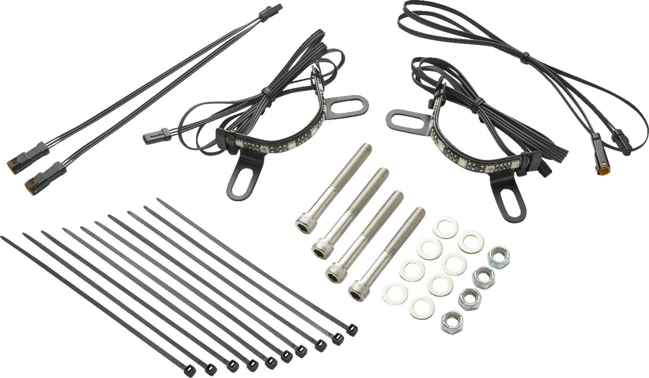 CIRO Shock & Awe EVOLVED™ Lighting Kit - Fork Mount - Harley-Davidson® 40802