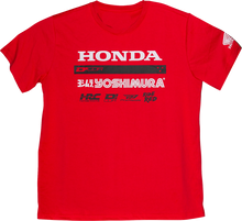 D'COR VISUALS Honda Factory2 T-Shirt - Red - Medium 80-132-2