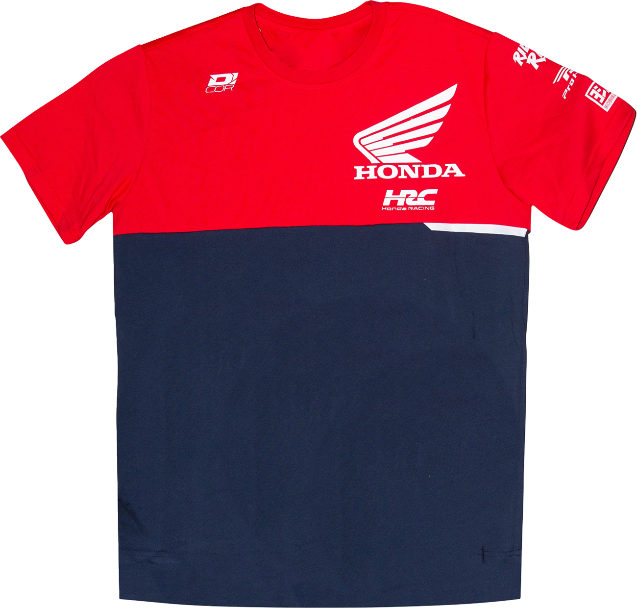 D'COR VISUALS Honda Team2 T-Shirt - Navy - Large 80-134-3