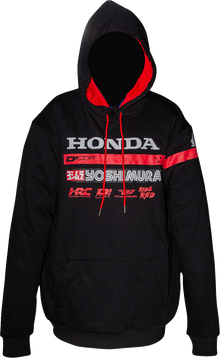 D'COR VISUALS Honda Factory2 Sweatshirt - Black - Large 85-217-3