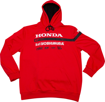 D'COR VISUALS Honda Factory2 Sweatshirt - Red - Medium 85-218-2