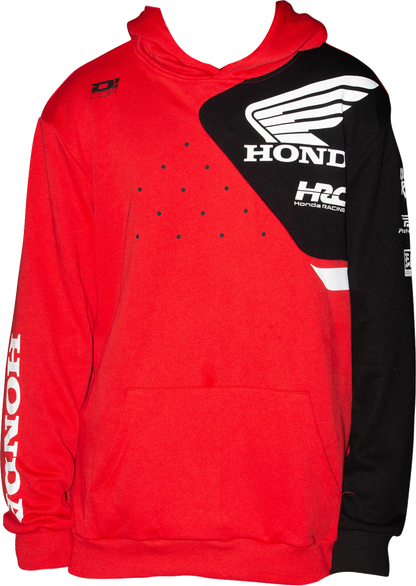 D'COR VISUALS Honda Team2 Sweatshirt - Red - XL 85-219-4