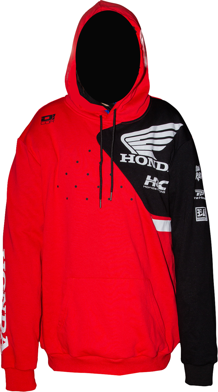 D'COR VISUALS Honda Team2 Sweatshirt - Red - XL 85-219-4