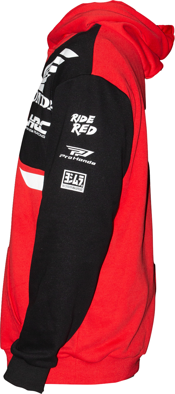 D'COR VISUALS Honda Team2 Sweatshirt - Red - Large 85-219-3