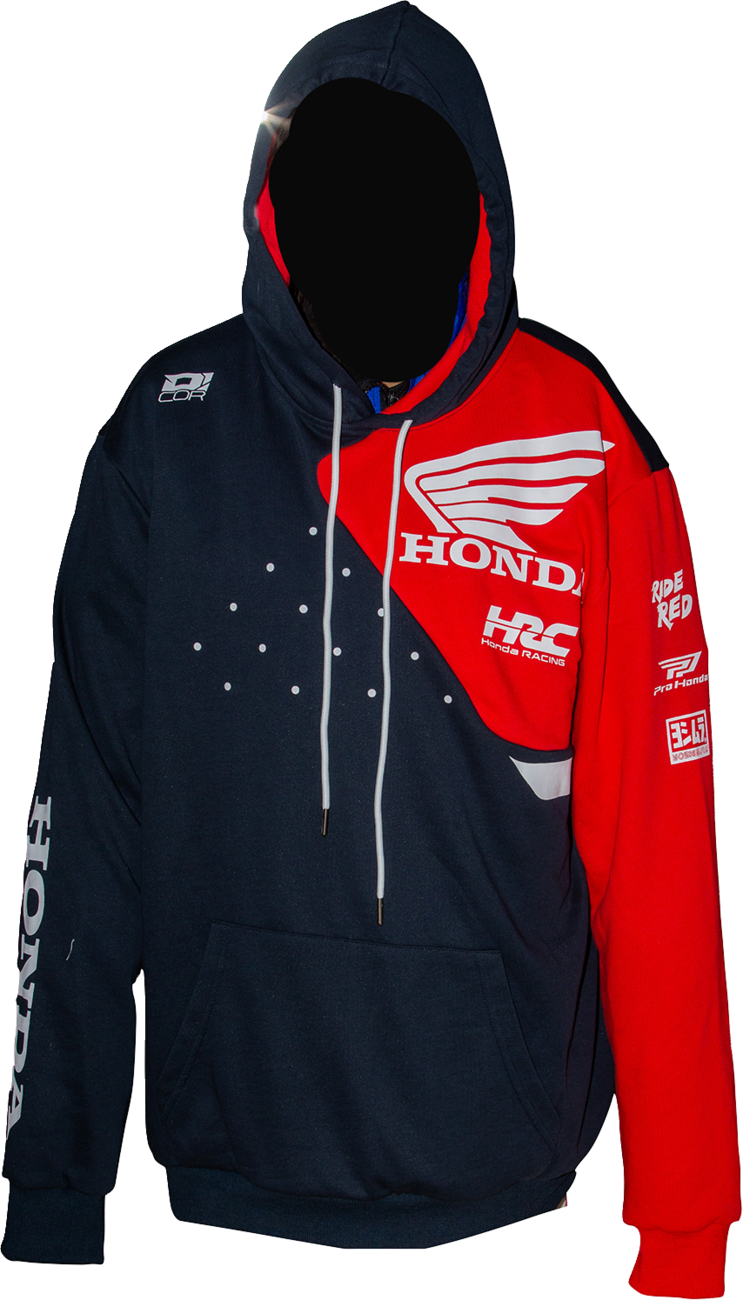 D'COR VISUALS Honda Team2 Sweatshirt - Navy - Large 85-220-3