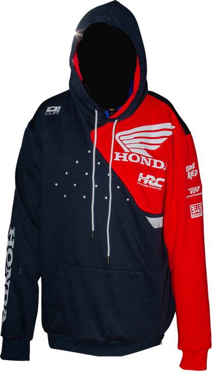 D'COR VISUALS Honda Team2 Sweatshirt - Navy - Large 85-220-3