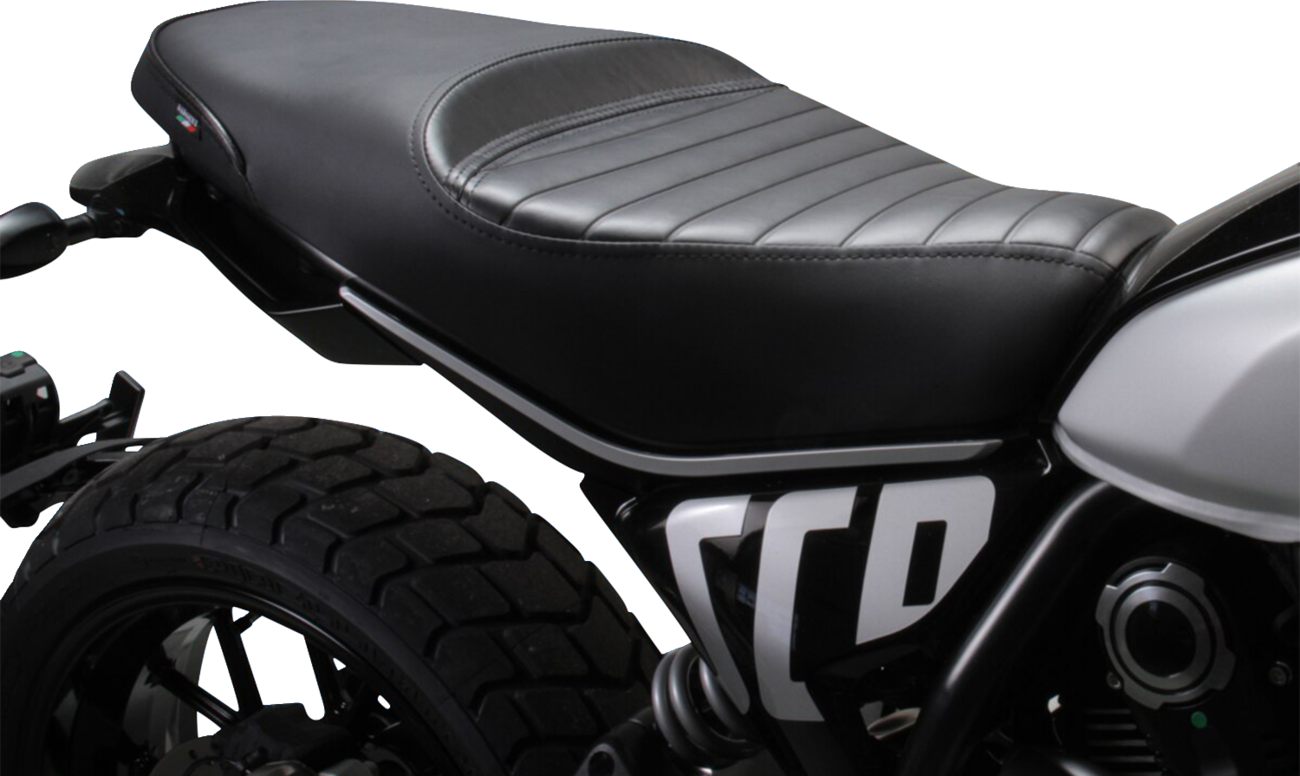 SARGENT World Sport™ Performance 2-Up Seat - Vintage Pleat - Scrambler '23-'25 WS-707-PL