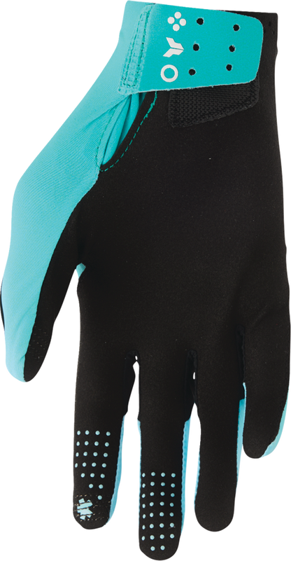 THOR Sportmode Iconic Gloves - Aqua/Powder Blue - XL 3330-9116