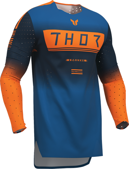 THOR Sportmode Geo Jersey - Midnight/Blue - Medium 2910-8753