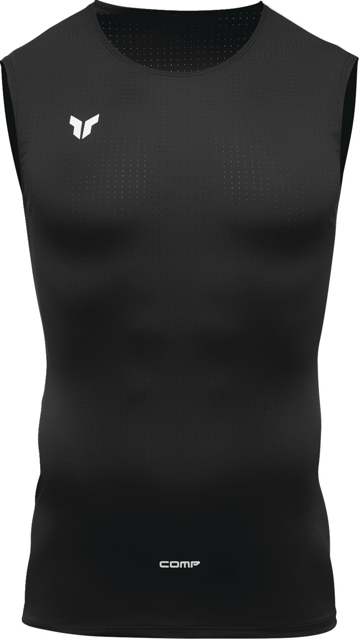 THOR Comp Sleeveless Shirt - Black - 3XL 2940-0491