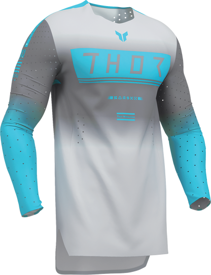 THOR Sportmode Geo Jersey - Charcoal/Gray - Medium 2910-8748