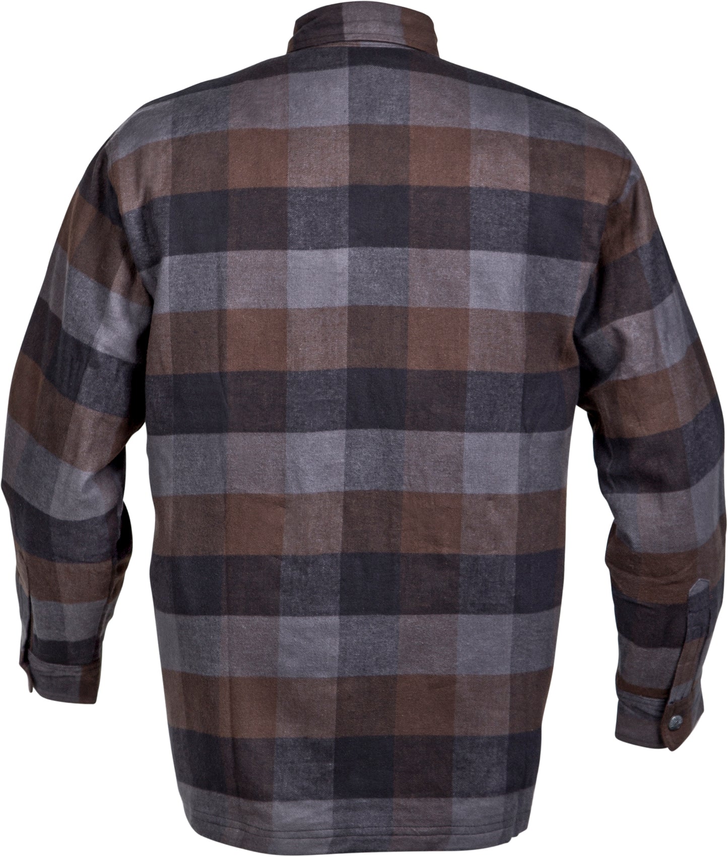 Covert Moto Flannel Black/Brown/Grey 3x