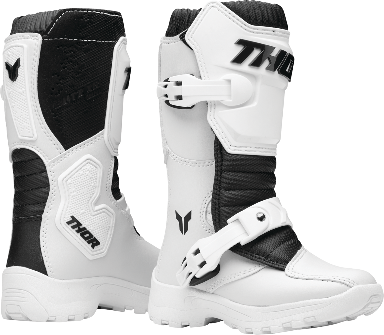 THOR Blitz XR Mini Boots - White - US 10 3411-0795