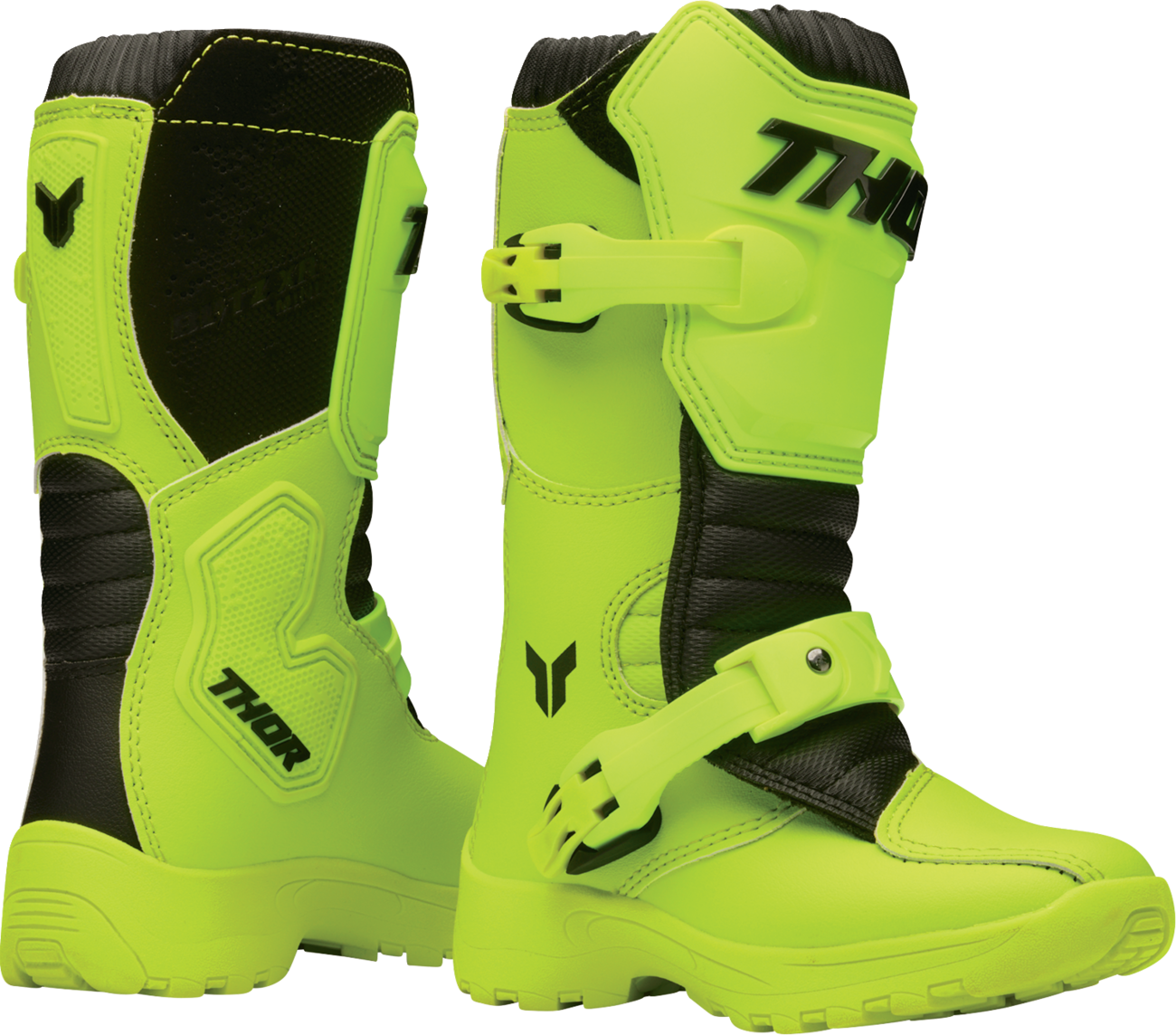 THOR Blitz XR Mini Boots - Acid - US 11 3411-0800