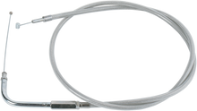DRAG SPECIALTIES Stainless Braided Throttle Cable - 39-1/2" 5332100B