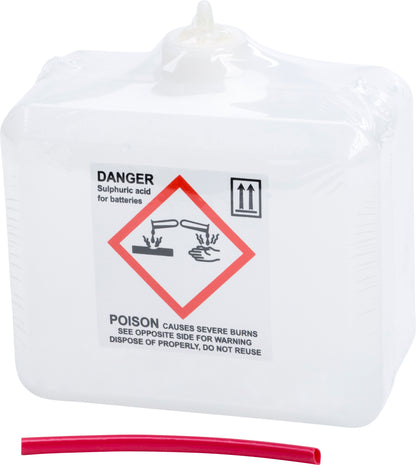 Non Sealed Battery Electrolyte Pack 25.4 Oz/750cc