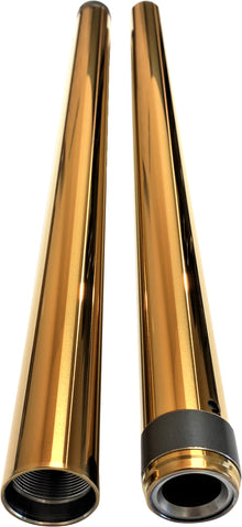 Pro One Gold Fork Tubes 39mm 26 1/4"