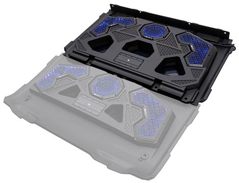 MB QUART Audio Roof - 6 Speaker - 1 Subwoofer - Ranger - Rear Roof MBQRG4-S14RREAR