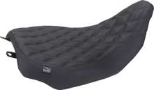 MUSTANG Runaround™ Solo Seat - Double Diamond - Black Stitch - FLT/FLH '23-'25 88020