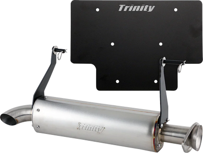 TRINITY RACING Slip-On Muffler - Stainless Steel - Xpedition TR-4192S