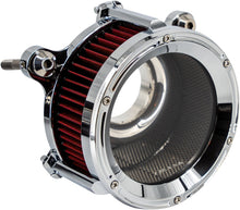 TRASK 68 mm Assault Charge Air Cleaner - Chrome - Gen 2 M8 TM-1025CH