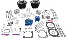 S&S CYCLE 132" Power Package - HPT496 - Gear Drive - Oil Cooled - Black w/o Highlights - 114"/117" M8 310-1392