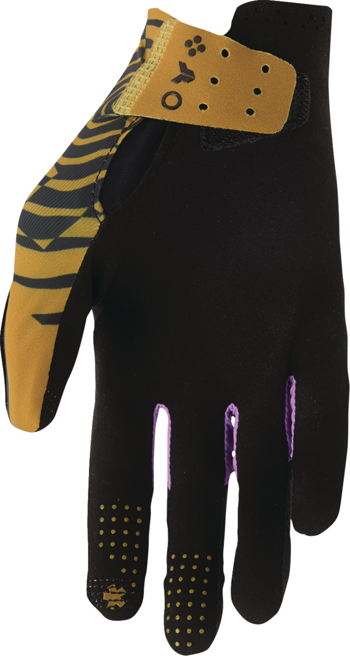 THOR Sportmode Mind Control Gloves - Black/Caramel - 2XL 3330-8572