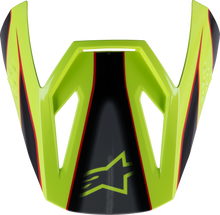 Sm3 Youth Fray Visor Red/Yellow Fluo/Black Glossy