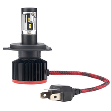 H4 Fan Heatsink Headlight High Performance Tri Led Bulb