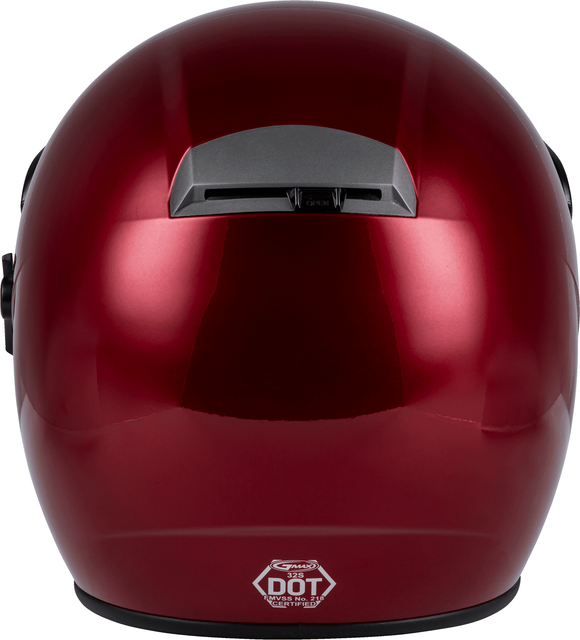 Gm 32 Open Face Helmet Candy Red Xl