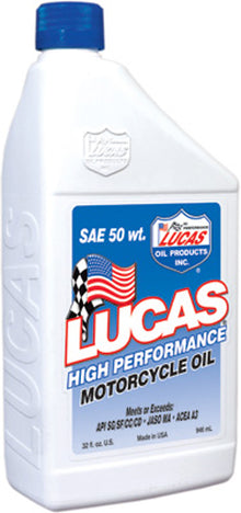 High Performance Oil 50w 4t 1 Qt (6/Case  Sold Ea)